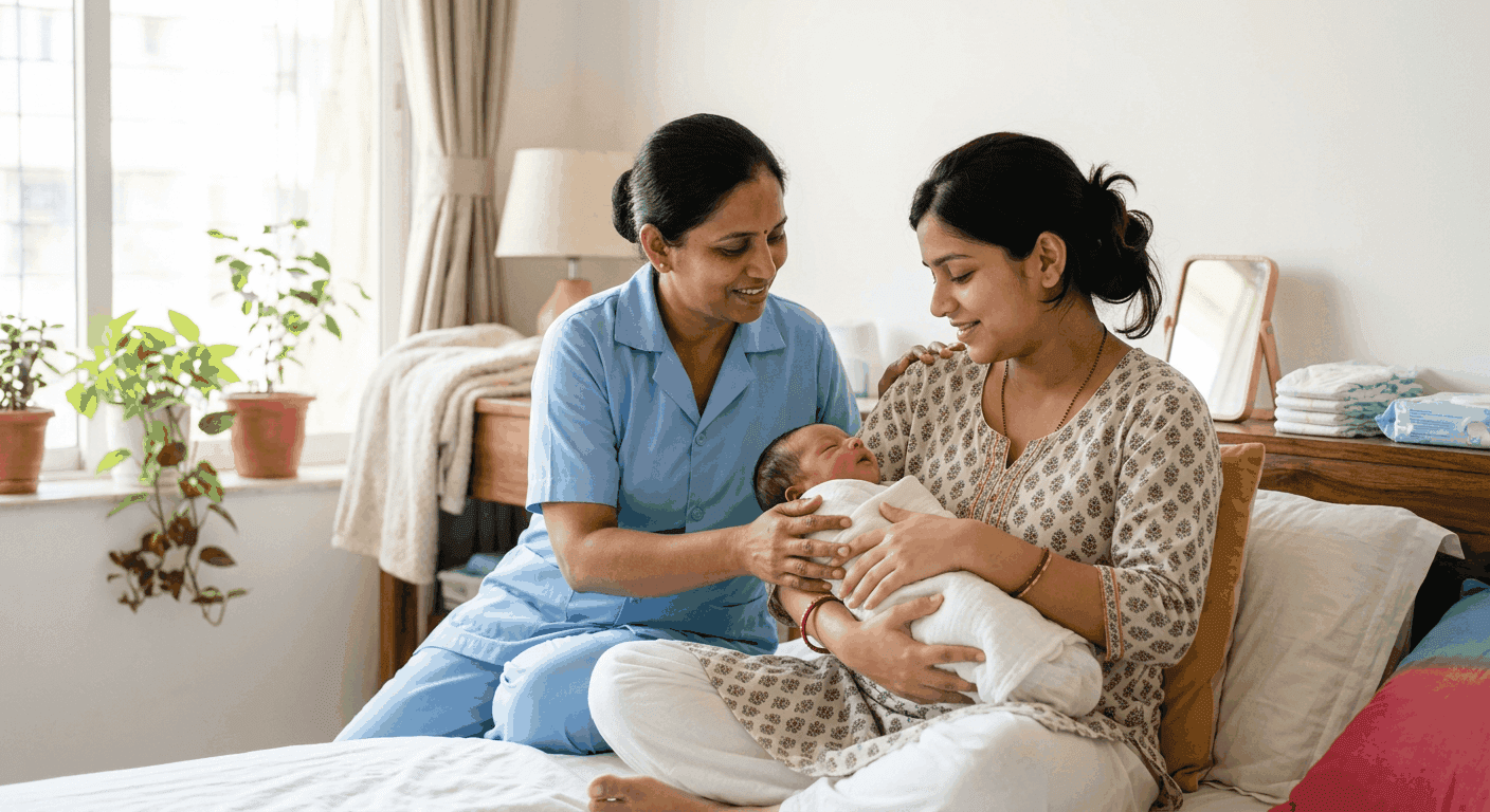 Baby & Postnatal Care provided by Sahara Home Health Care